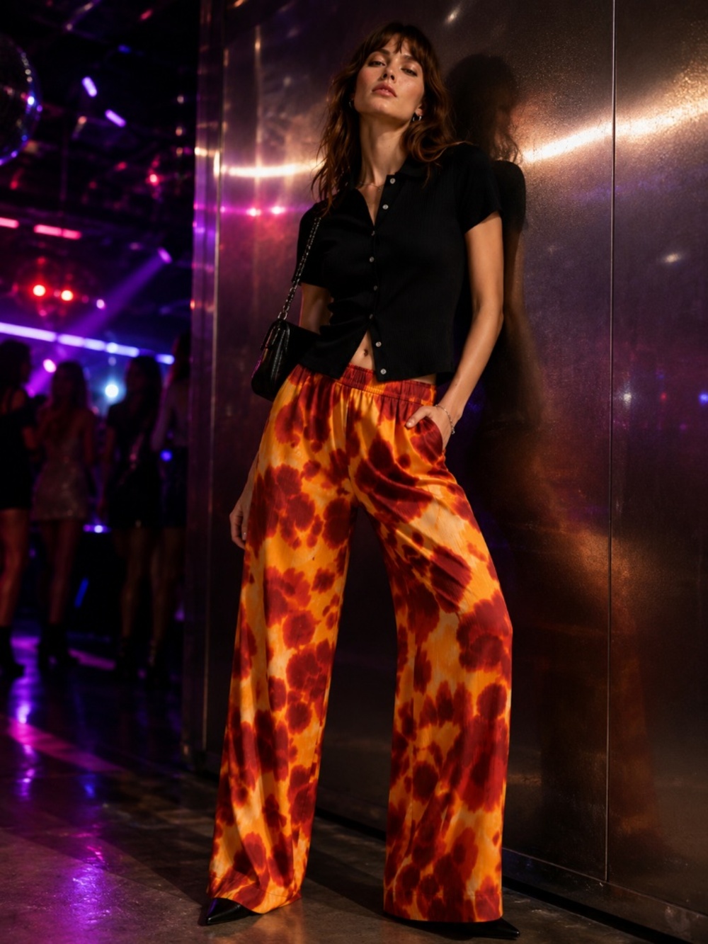 PierAntonioGaspari Printed Pants IT 42 US 6 Anguria Watermelon Trousers NWT Ital